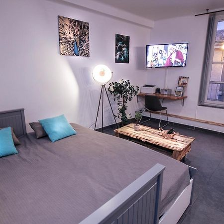 Appartement calme et spacieux, Cité et ville à pied, WIFI, 2 chambres, 3 lits Carcasona Exterior foto
